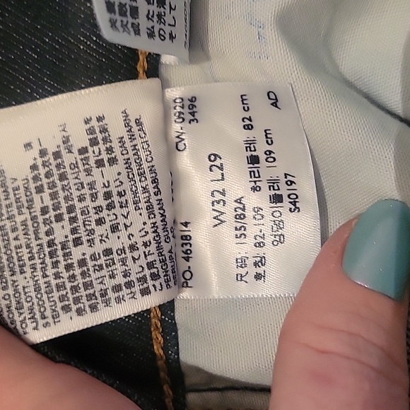 Levi's Premium Ribcage Boot Jean 32x29 - Picture 5 of 5